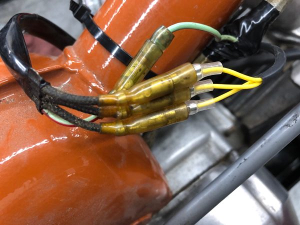 Wiring Photo for 6v Regulator/Rectifier - Charlie's Place